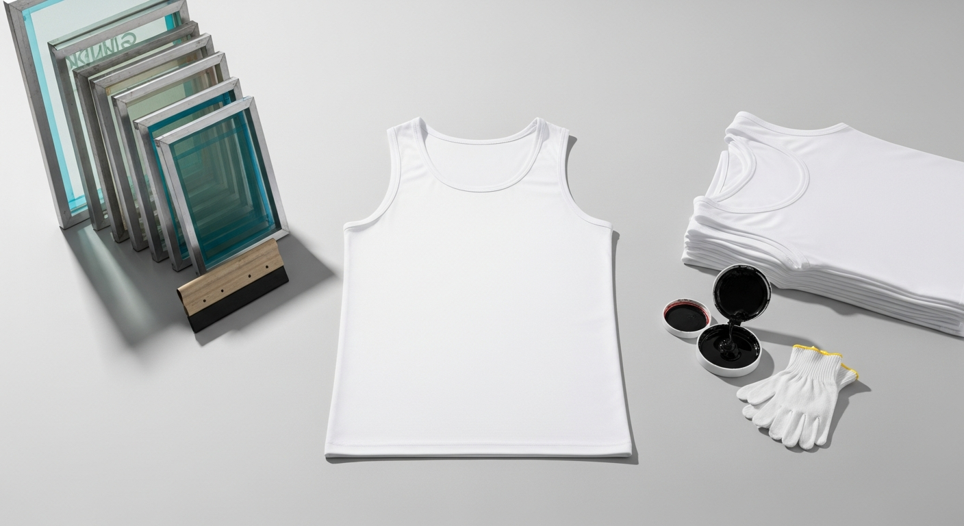 sablon jersey tank top