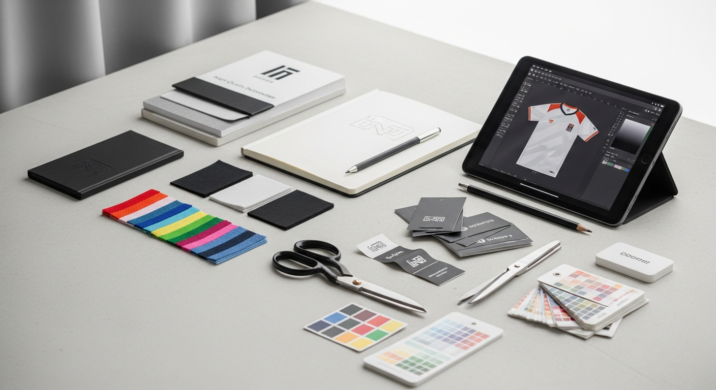 sablon jersey warna gelap