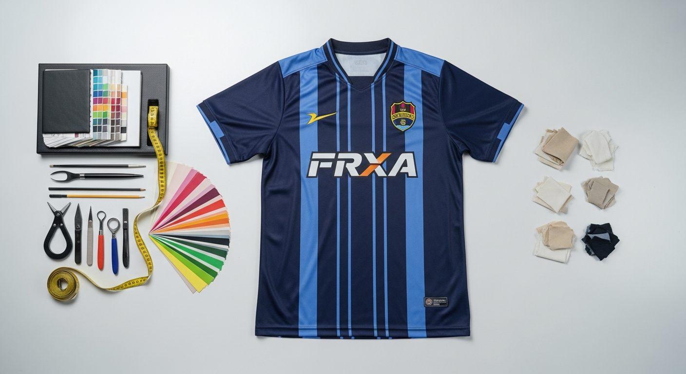 sablon jersey warna gelap