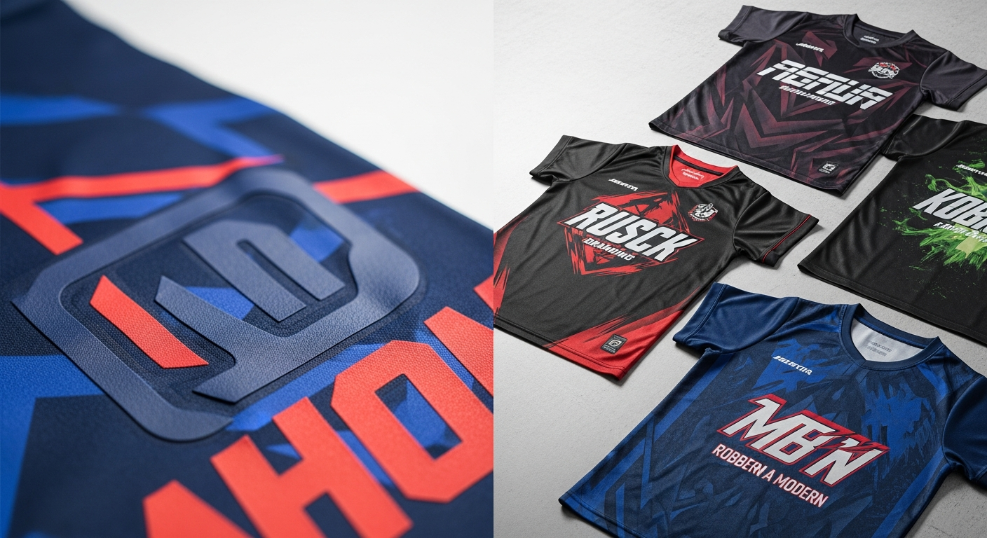 sablon rubber jersey