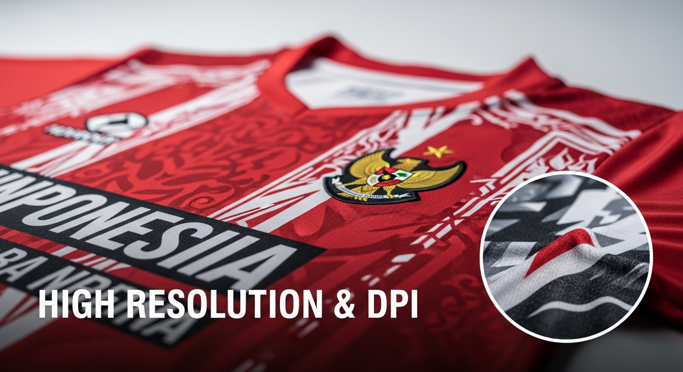 setting resolusi DPI jersey
