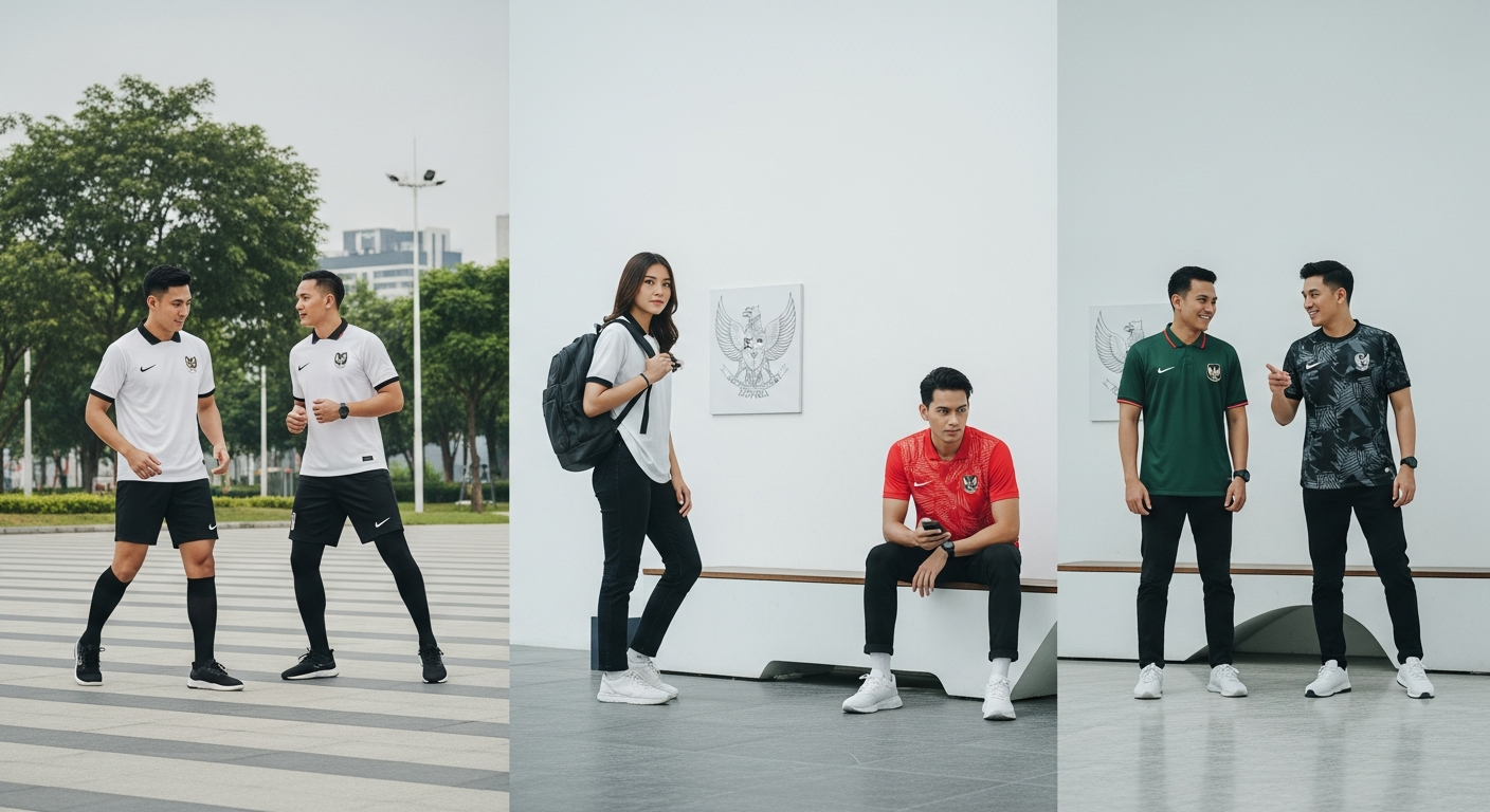 size chart jersey anak SD lengkap