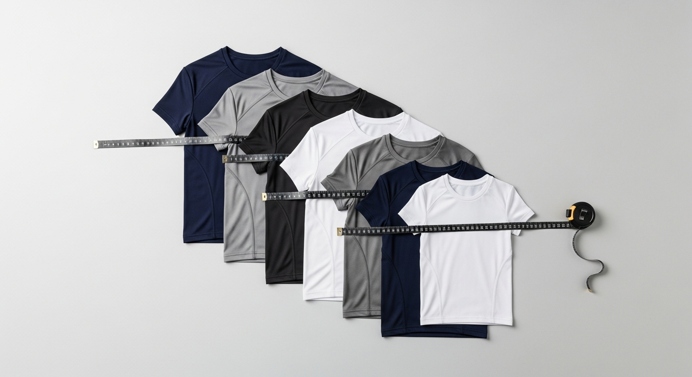 size chart jersey compression