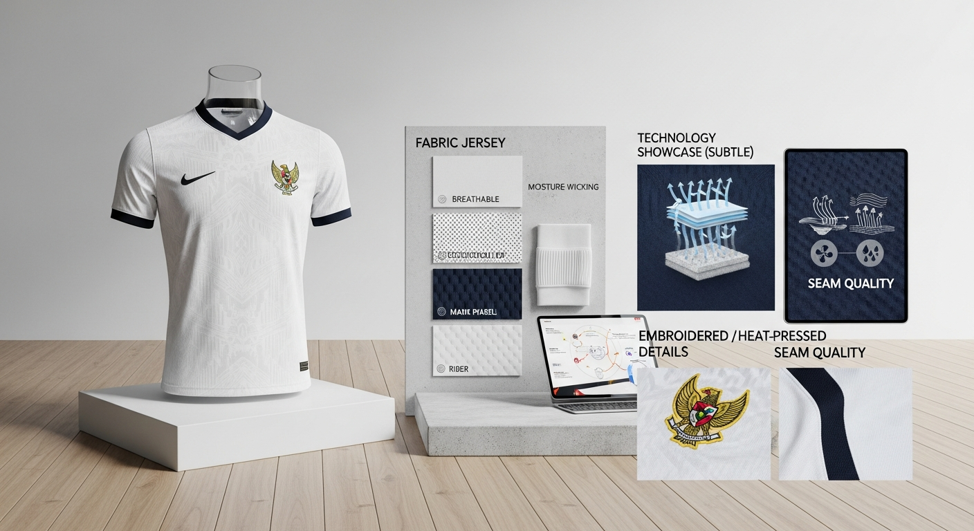size chart jersey GK kiper