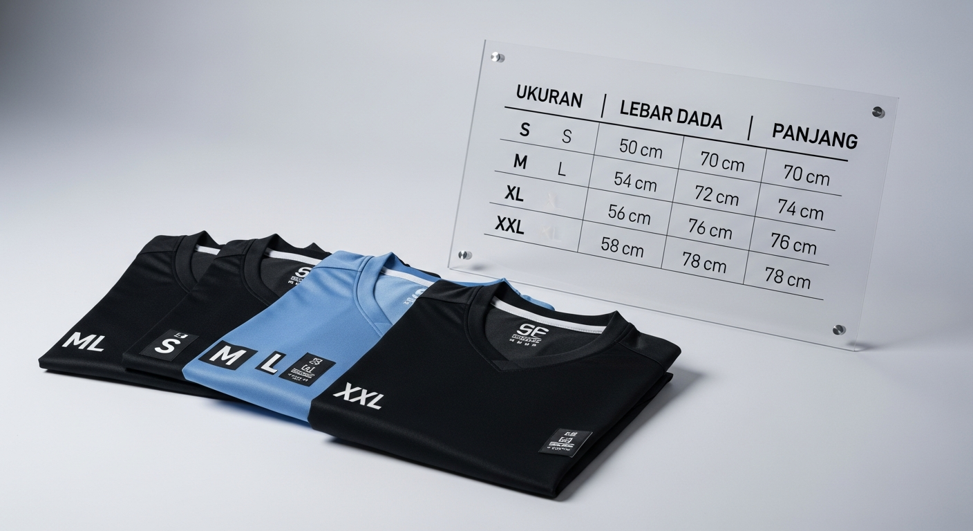 Apa Itu Size Chart Jersey Goalkeeper Khusus Kiper? - size chart jersey goalkeeper khusus kiper | Natex Vendor