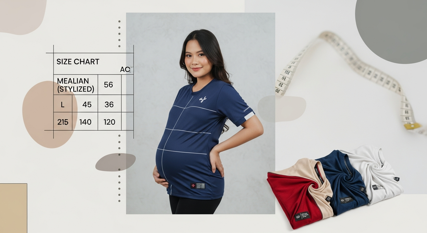 Apa Itu Size Chart Jersey Ibu Hamil? - size chart jersey ibu hamil | Natex Vendor