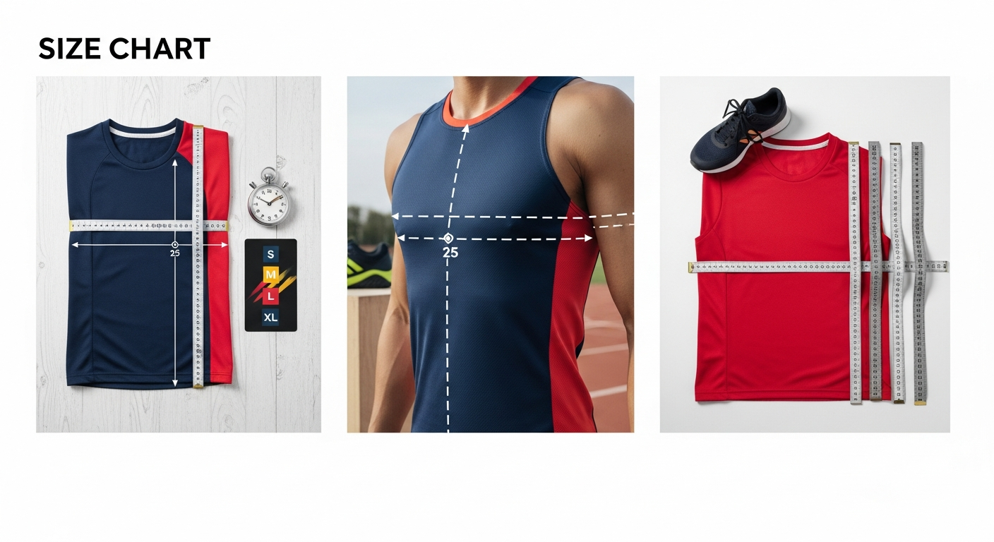 size chart jersey lari