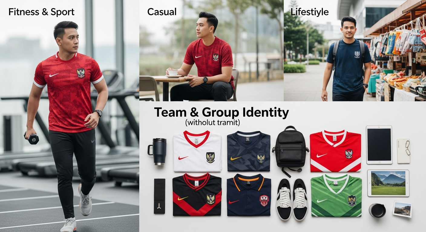 size chart jersey oversized fit guide