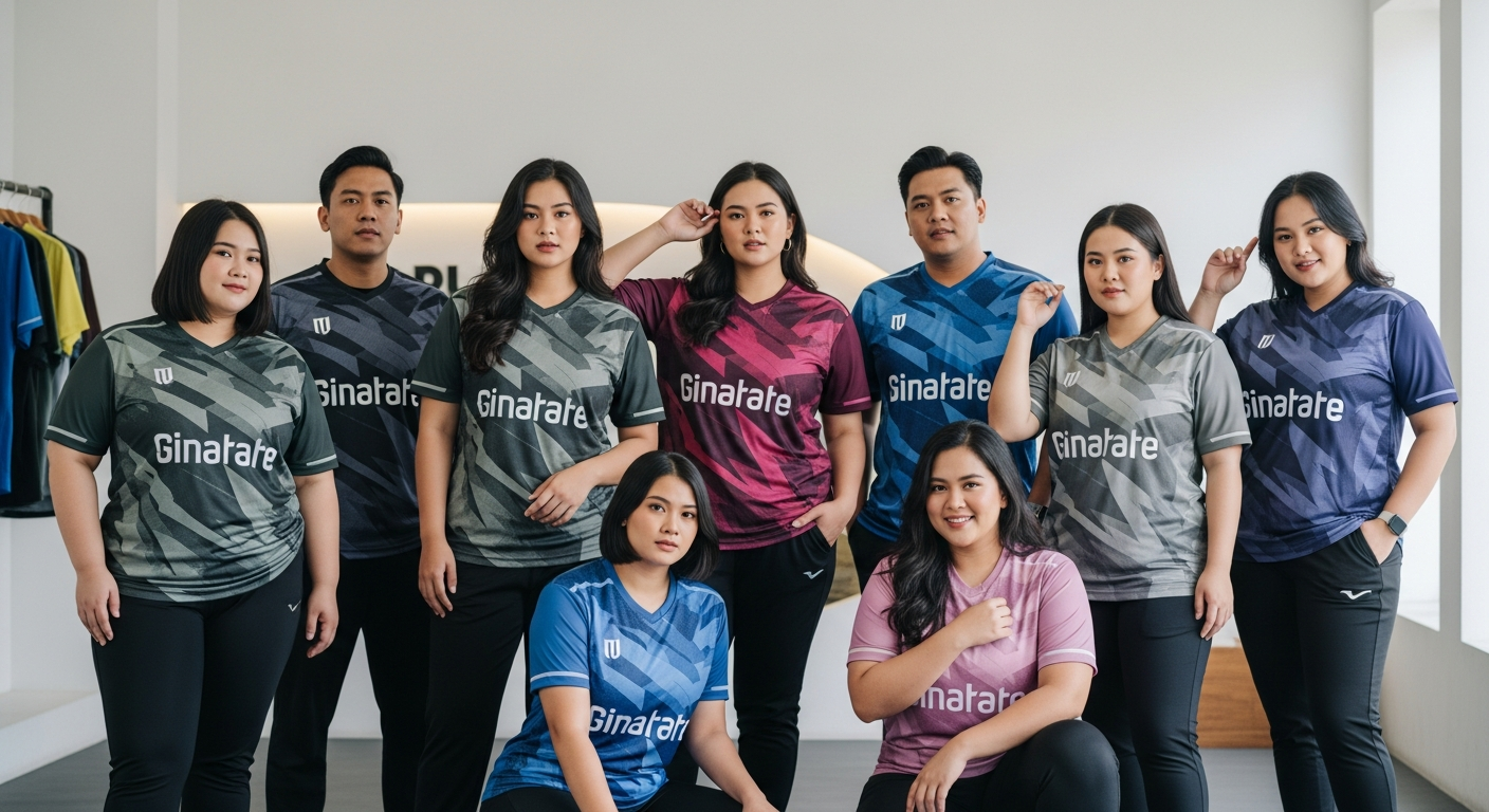 size chart jersey untuk orang gemuk