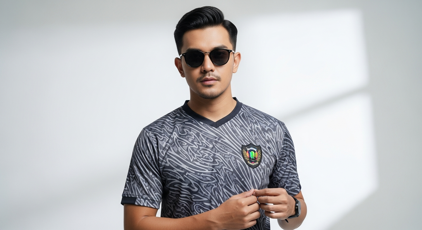 size chart jersey wanita muslimah longline