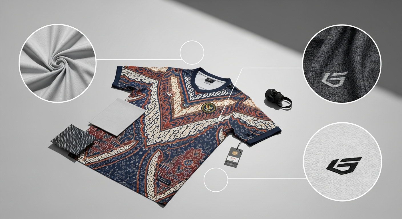 Karakteristik dan Spesifikasi Utama - studi kasus jersey komunitas lari marathon | Natex Vendor