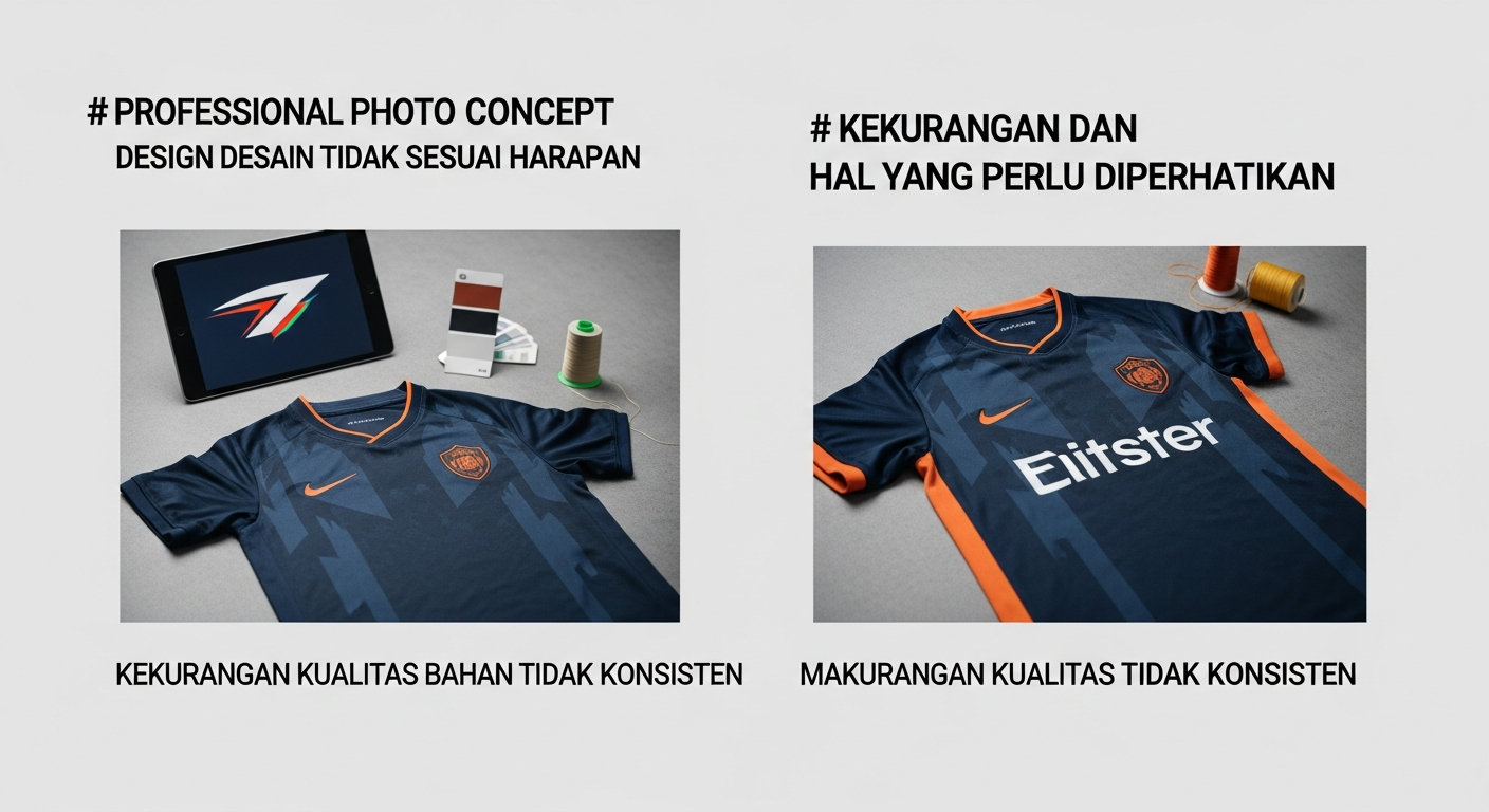 studi kasus jersey tim sepak bola