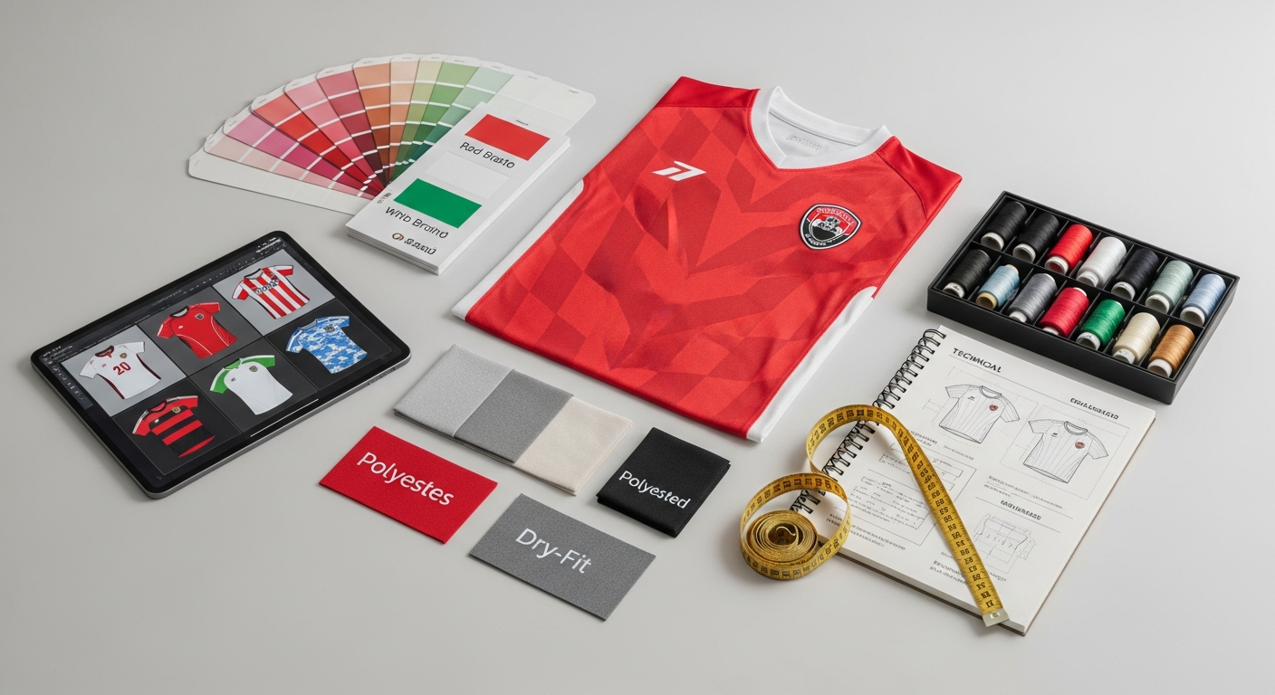 Persiapan yang Dibutuhkan - sublimasi jersey 3D mockup | Natex Vendor