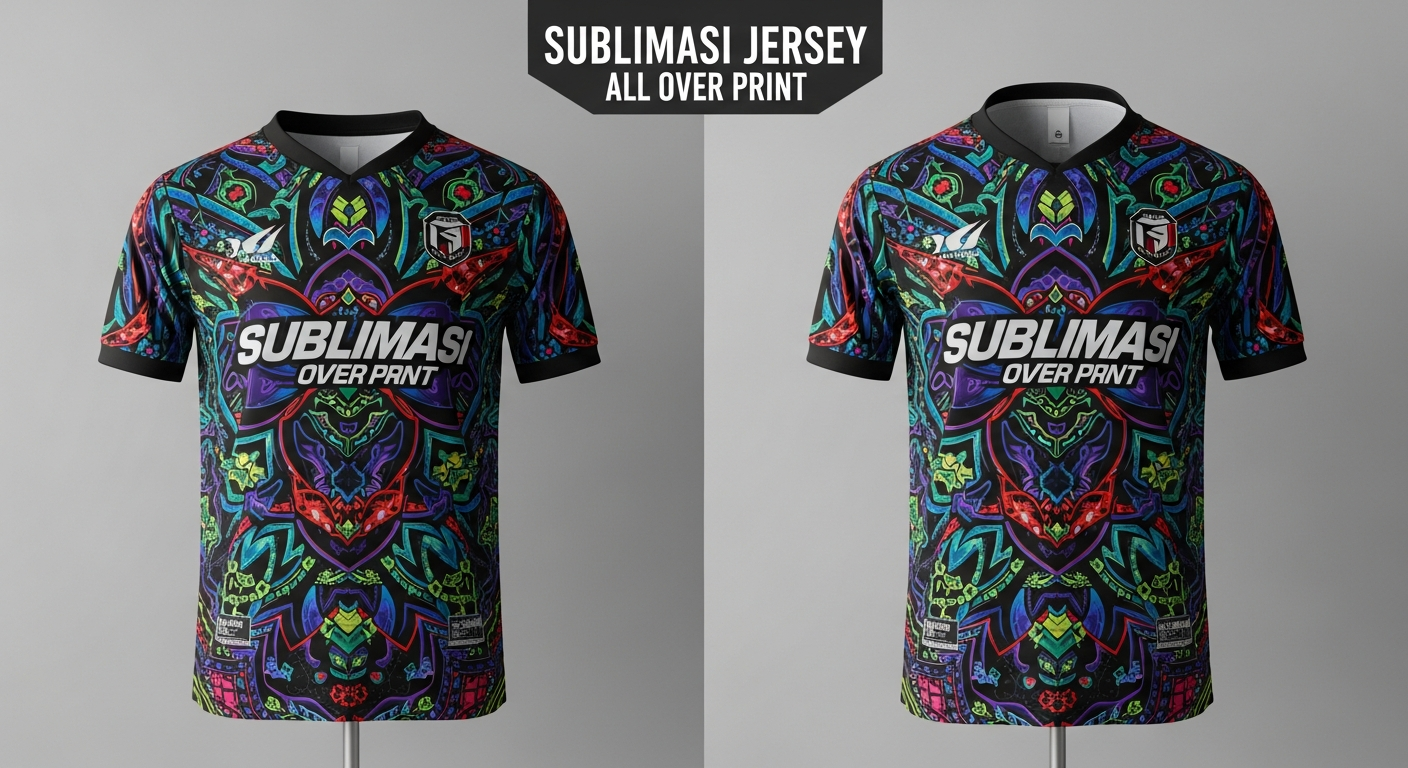 sublimasi jersey all over print