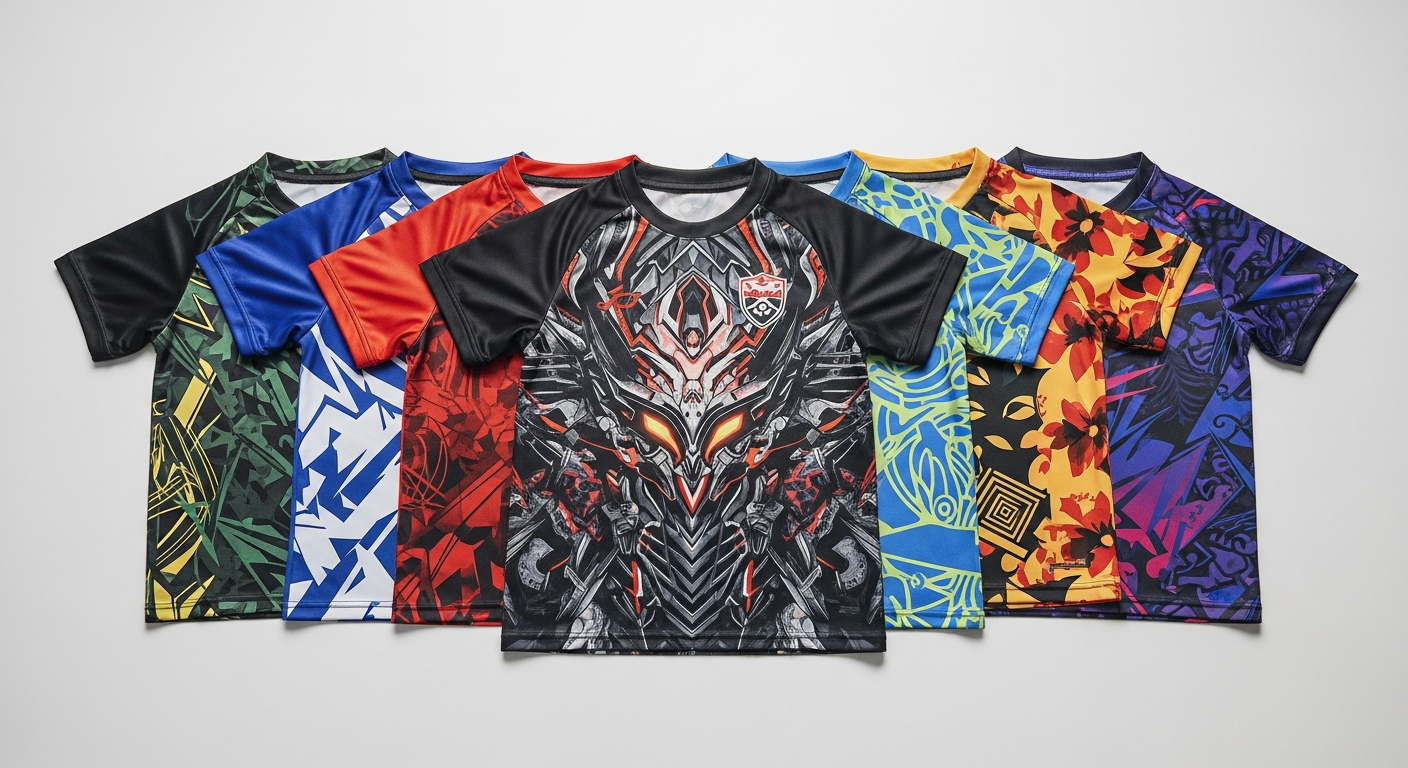 sublimasi jersey anak