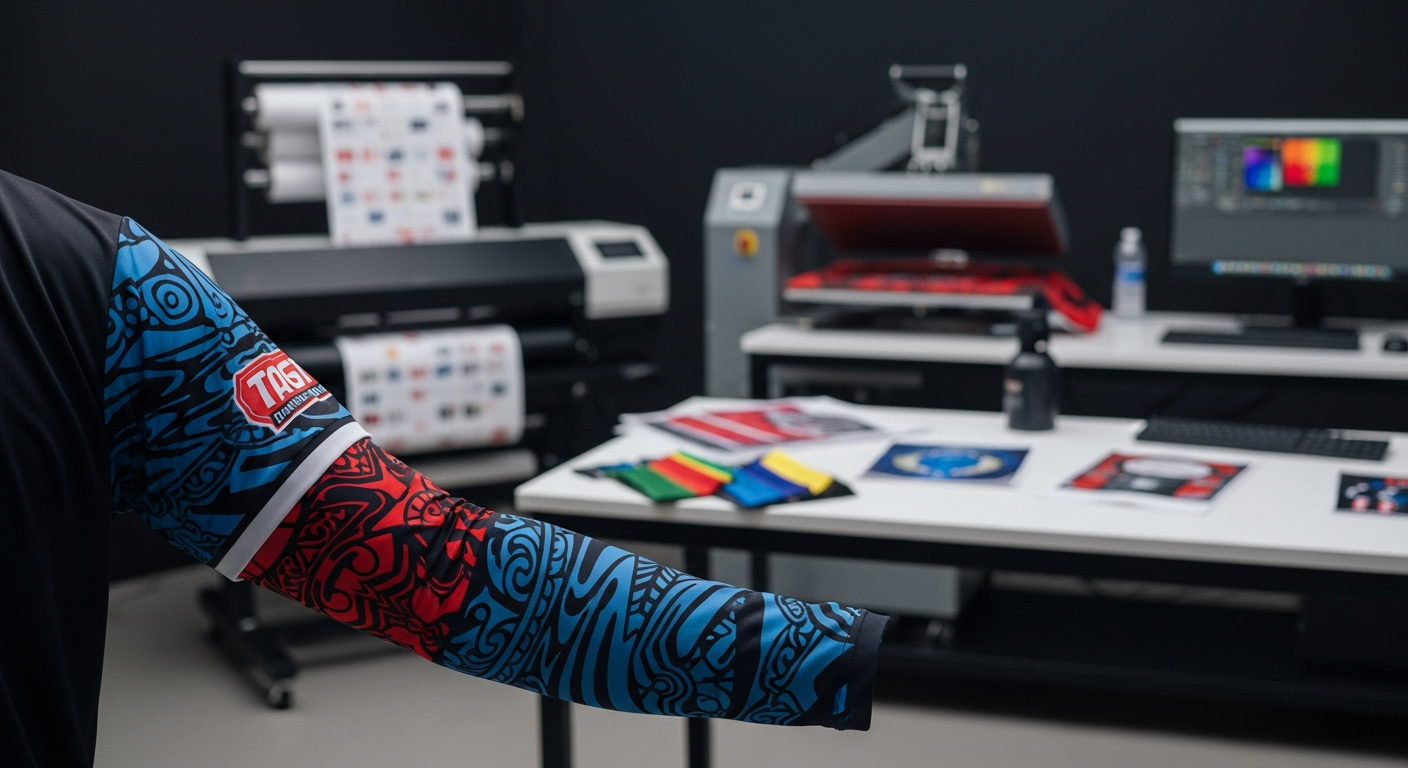 sublimasi jersey arm sleeve