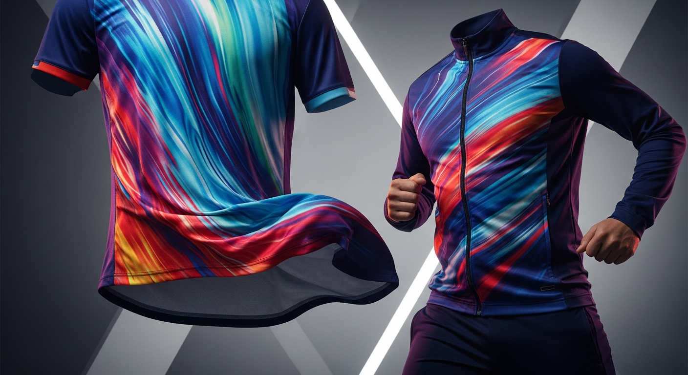 sublimasi jersey jaket training