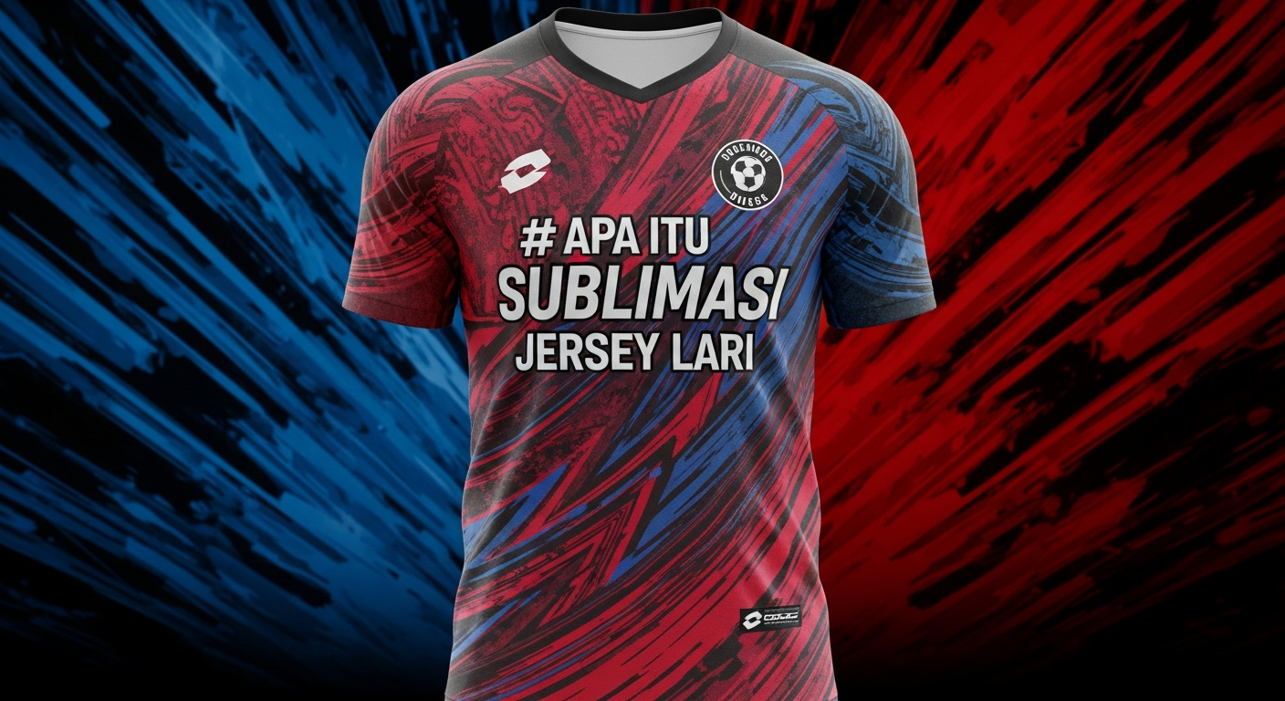 sublimasi jersey lari