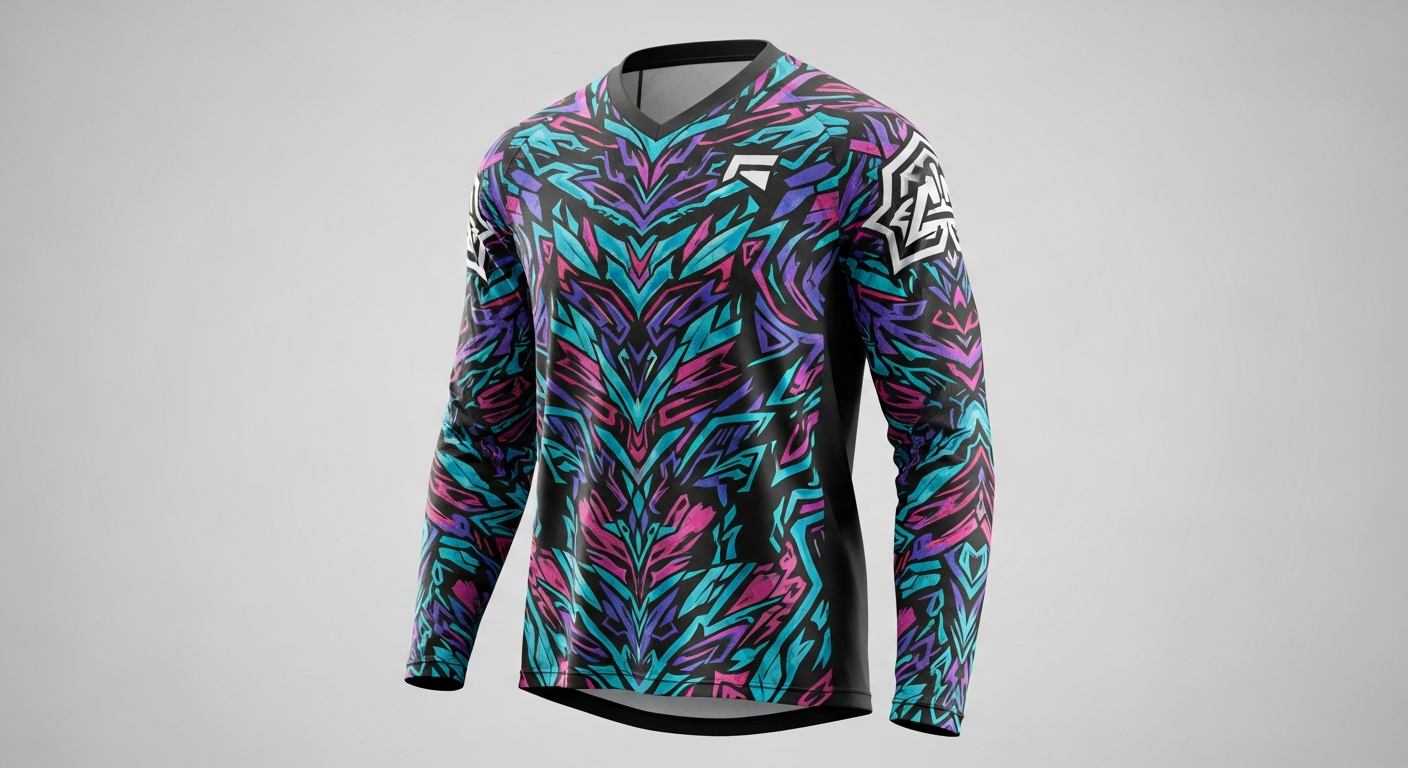 Sublimasi Jersey Lengan Panjang: Untuk Outdoor & Olahraga Malam sublimasi jersey lengan panjang