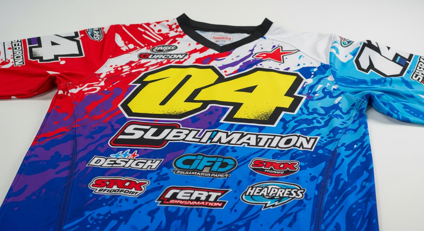 sublimasi jersey motocross