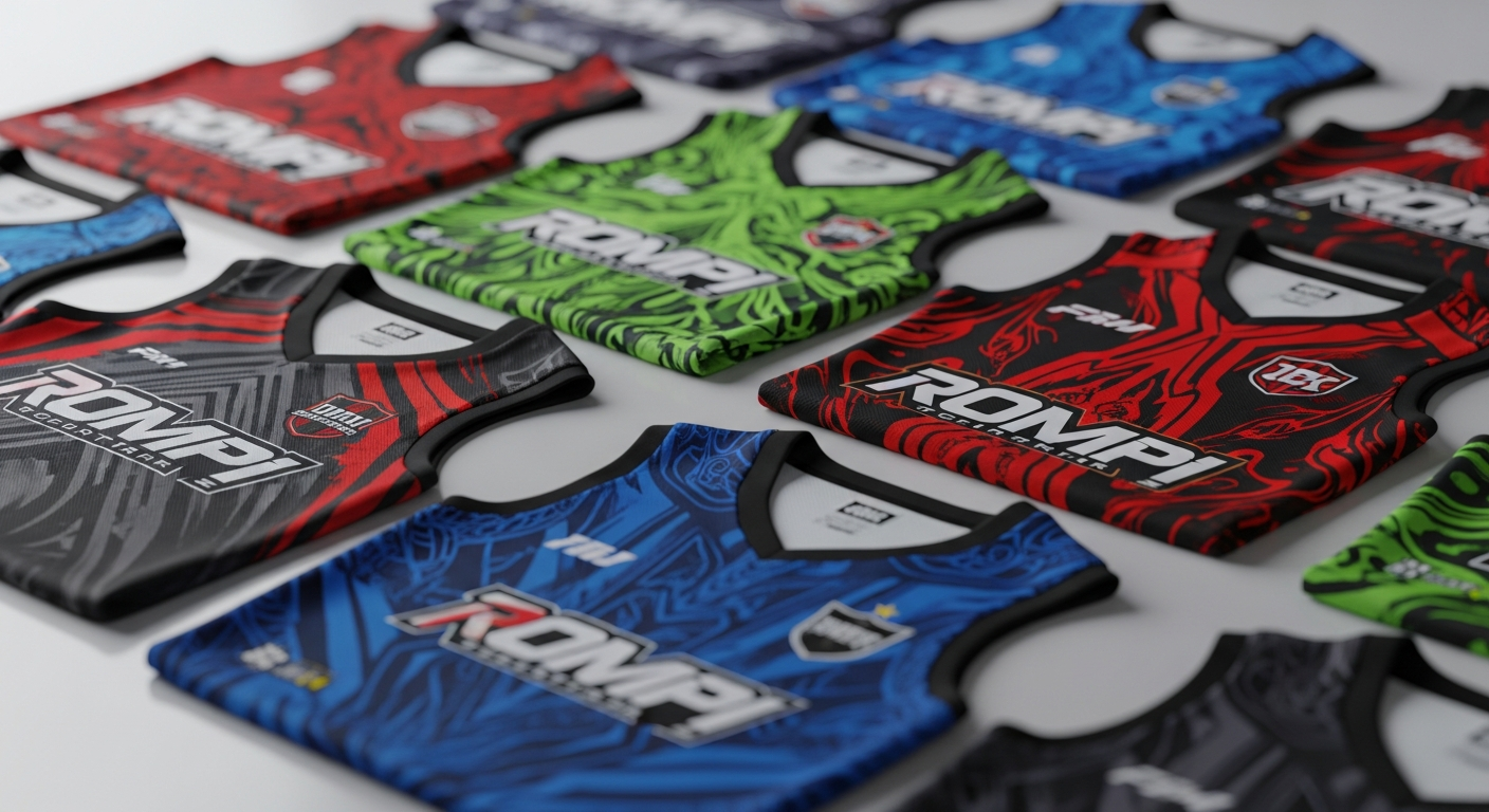 sublimasi jersey rompi vest