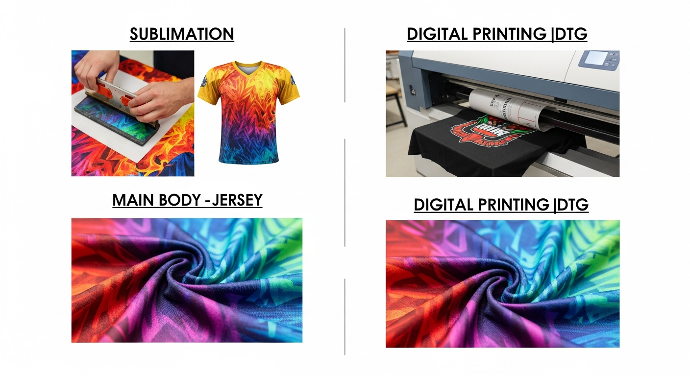 sublimasi vs digital printing