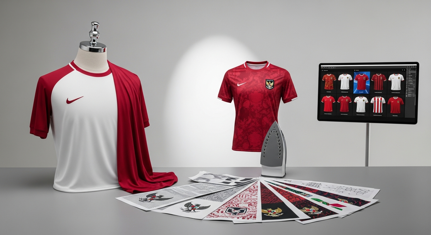 tabel perbandingan bahan jersey lengkap