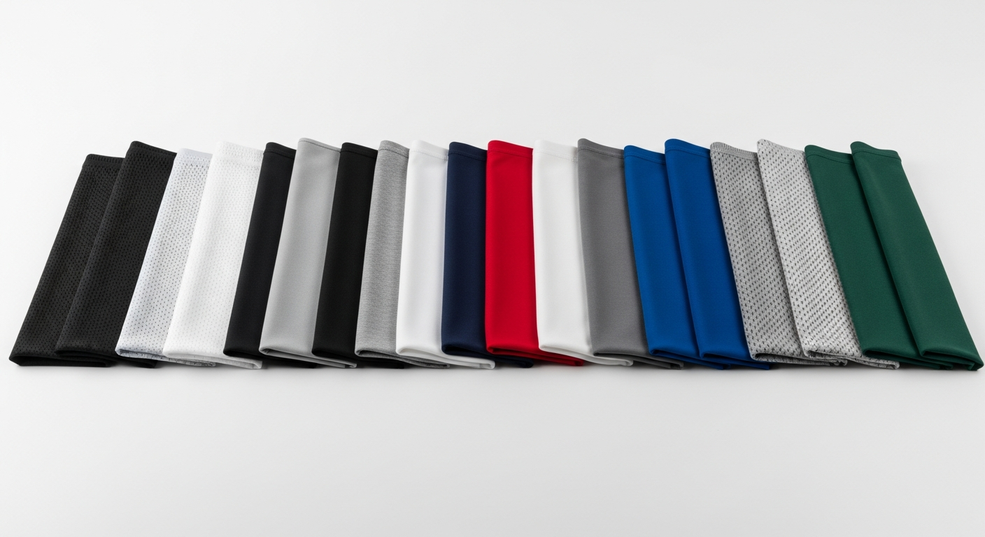 tabel perbandingan bahan jersey lengkap