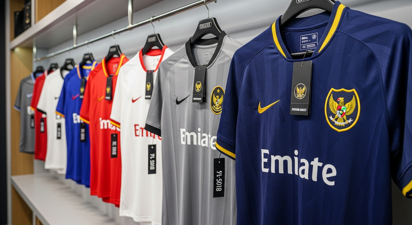 template size chart jersey lengkap