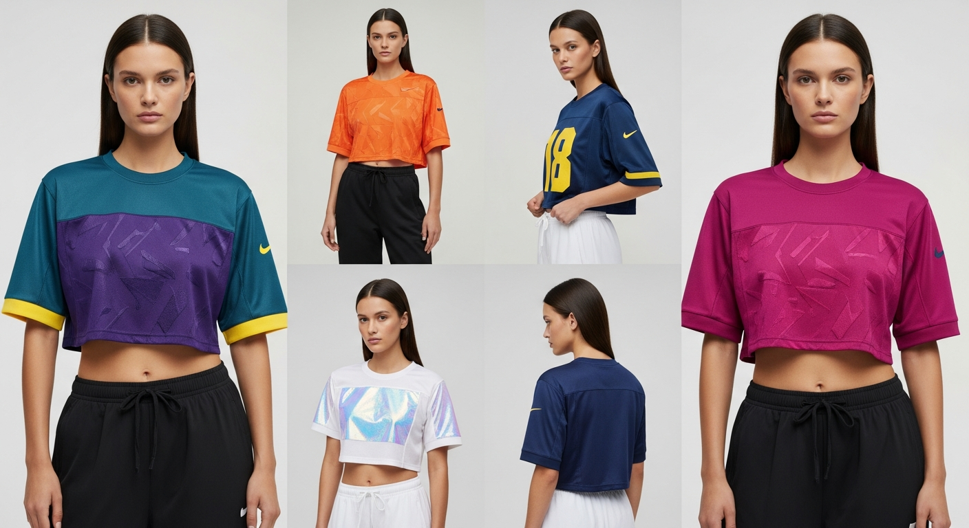 tren jersey crop top wanita 2026