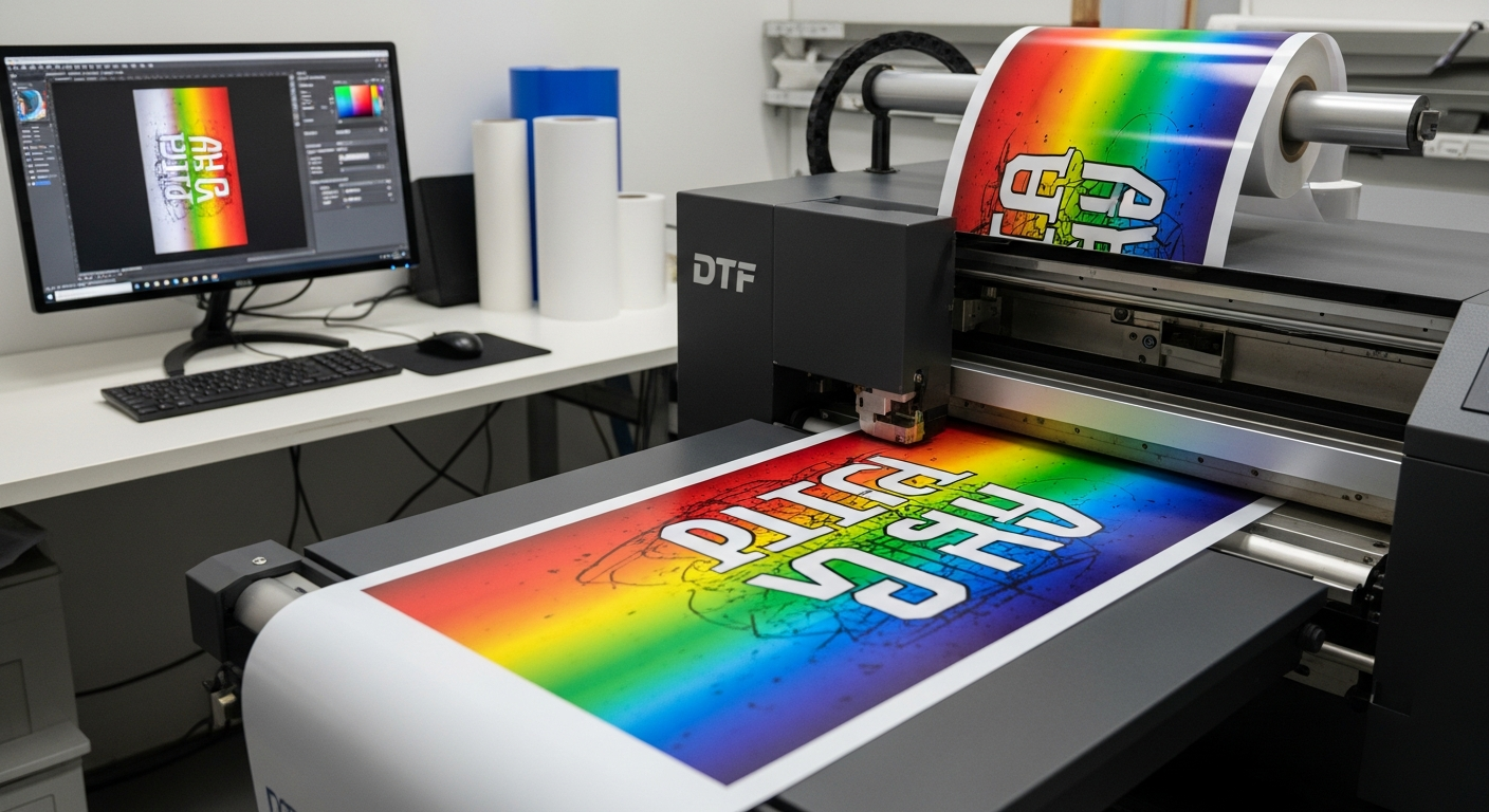 tutorial DTF printing pemula