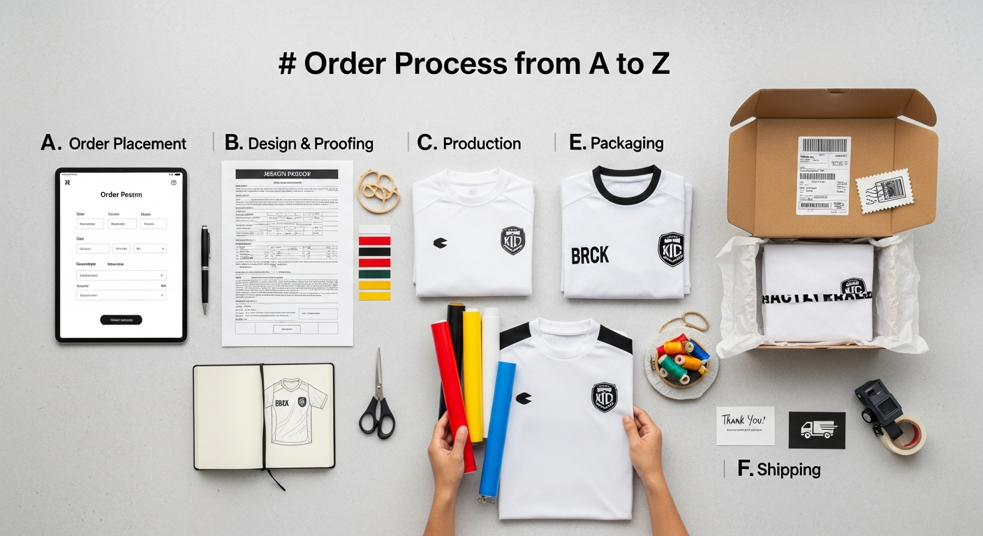 Proses Order dari A sampai Z - vendor jersey bahan premium | Natex Vendor