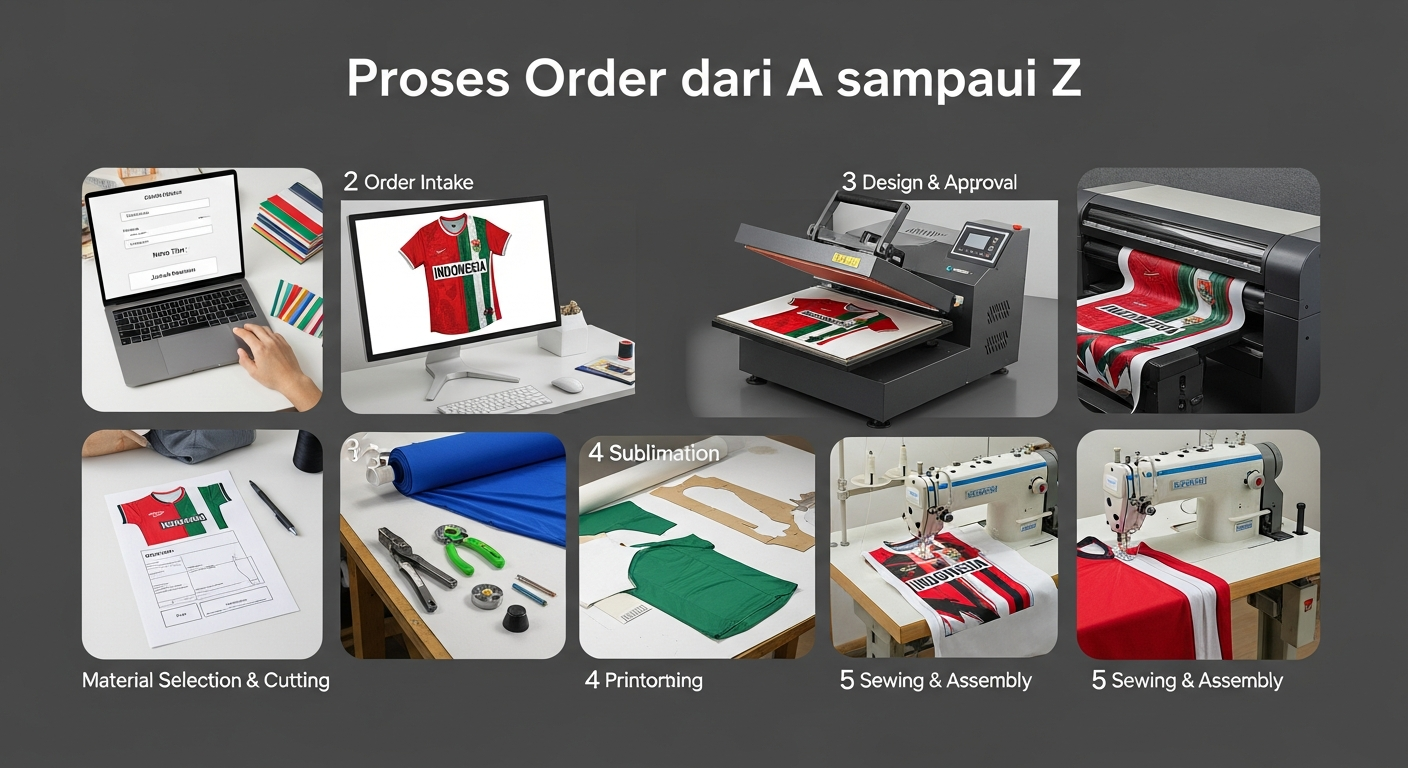 Vendor Jersey Sublimasi Terbaik: Tips Memilih & Rekomendasi Proses Order dari A sampai Z - vendor jersey sublimasi terbaik | Natex Vendor