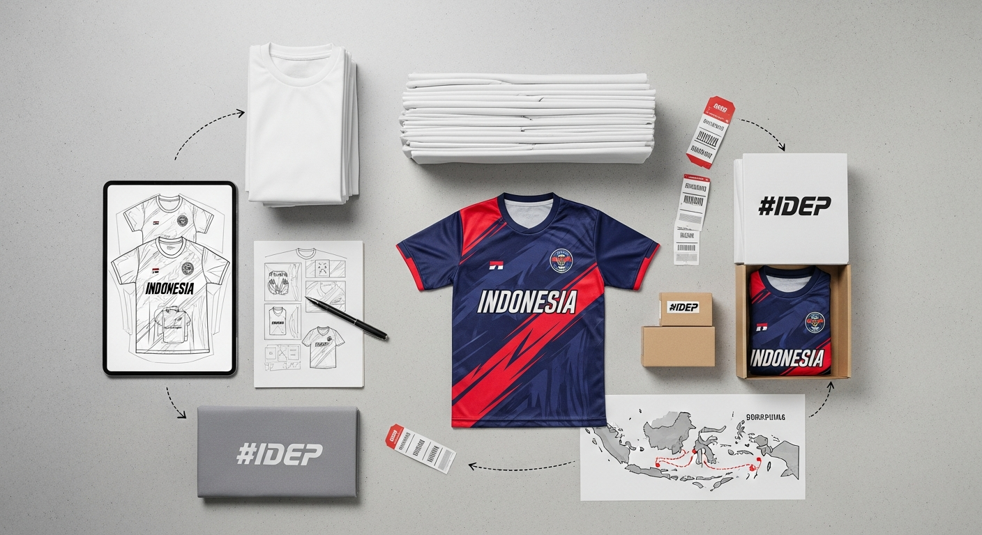 vendor jersey yang kirim seluruh Indonesia