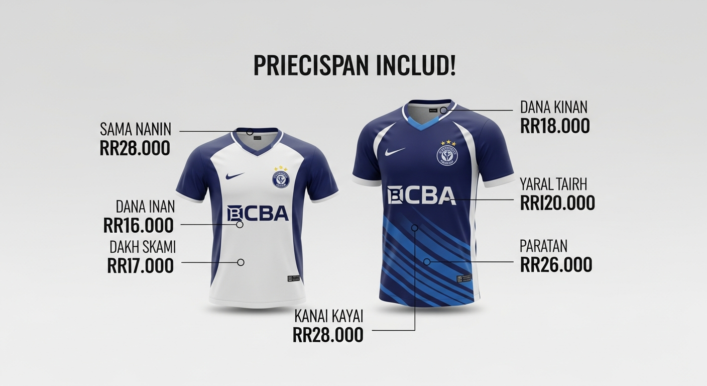 Apa Saja yang Termasuk dalam Harga? - vendor sablon jersey terpercaya | Natex Vendor