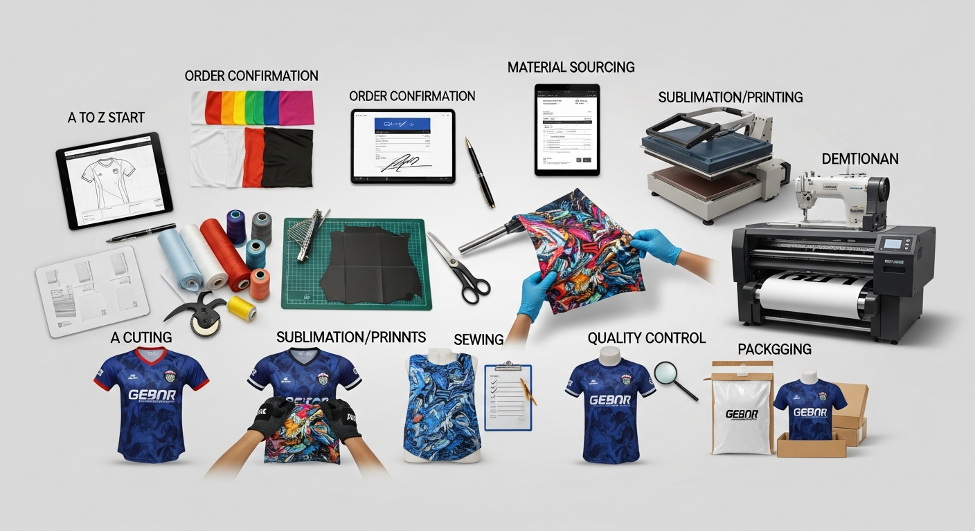 Proses Order dari A sampai Z - vendor white label jersey murah | Natex Vendor