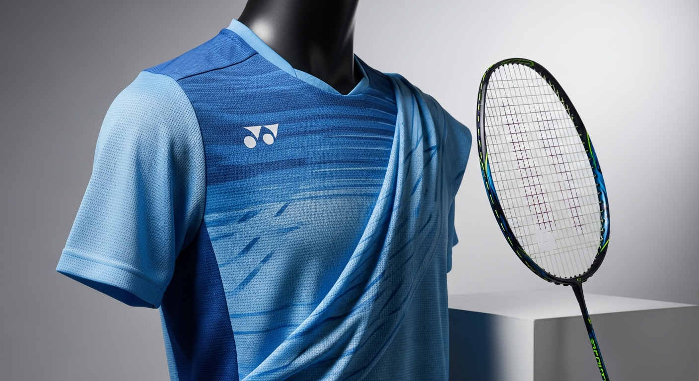 waffle jersey badminton