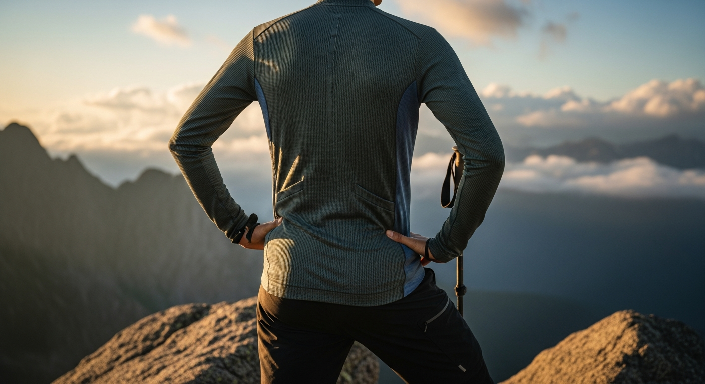 waffle jersey hiking outdoor