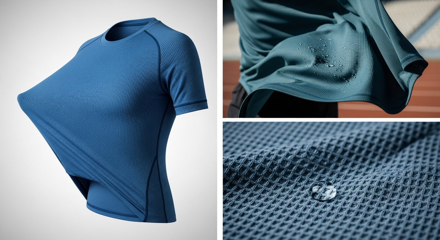 waffle jersey quick dry terbaik