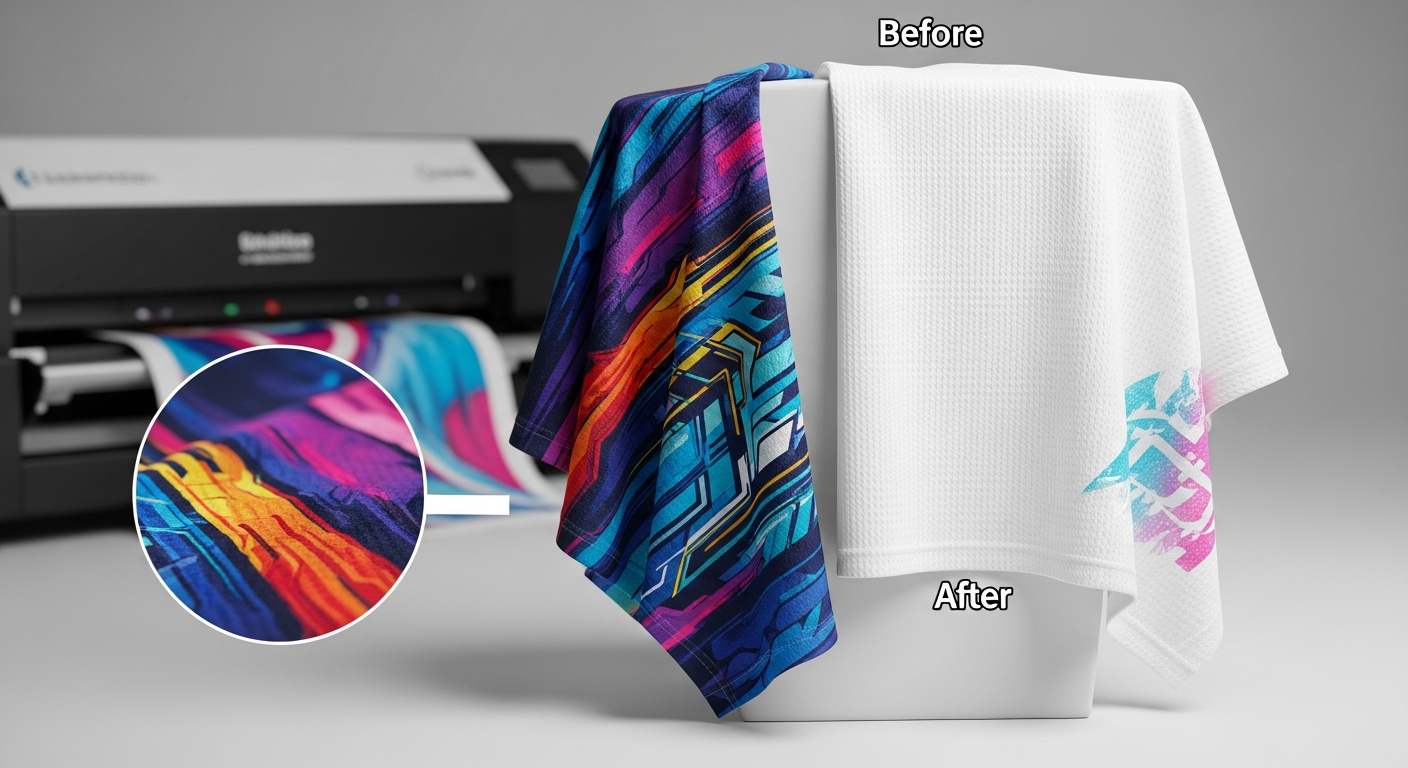 waffle jersey sublimasi