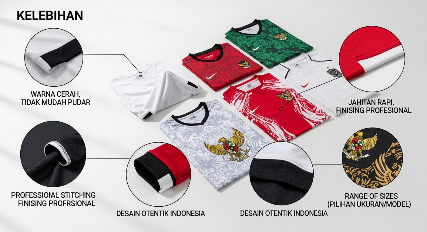 waffle jersey untuk seragam kantor