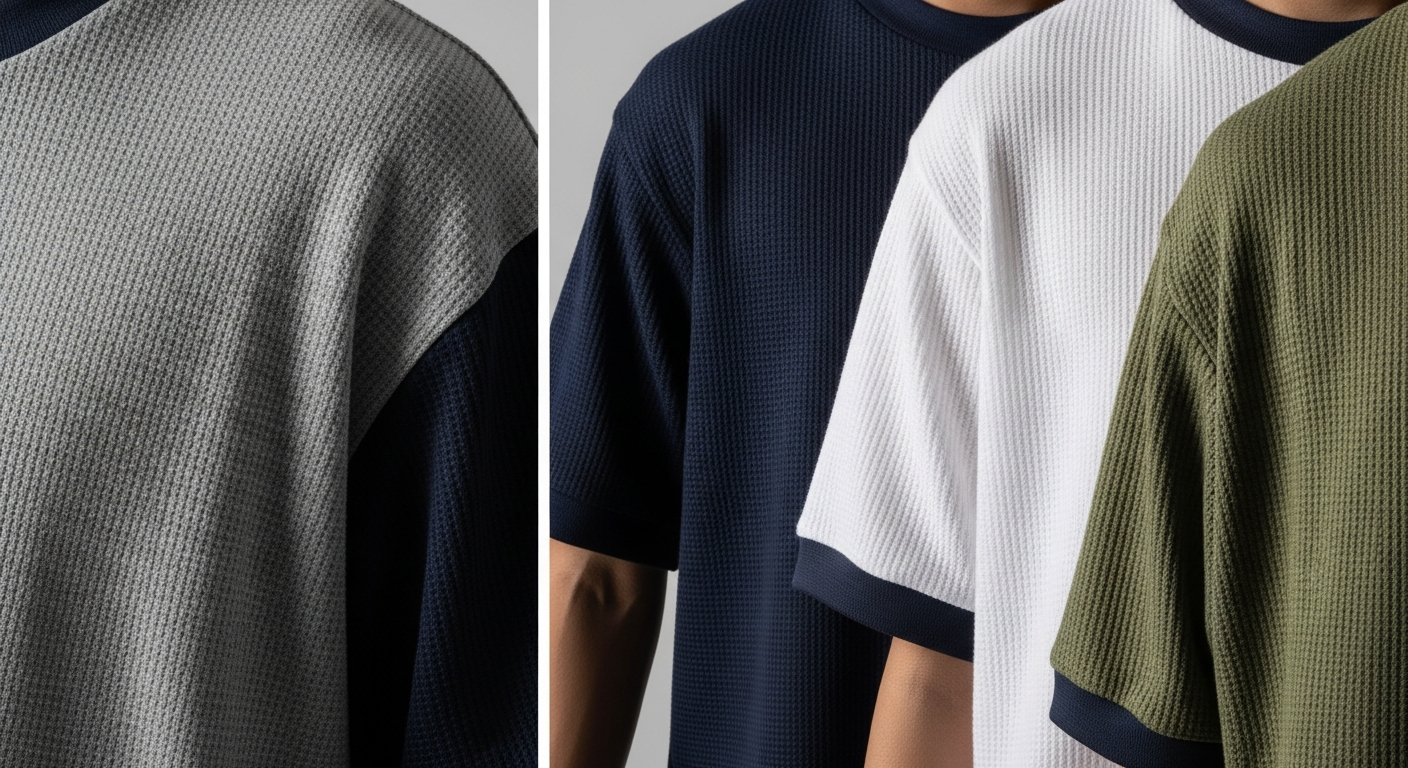 waffle jersey untuk seragam sekolah