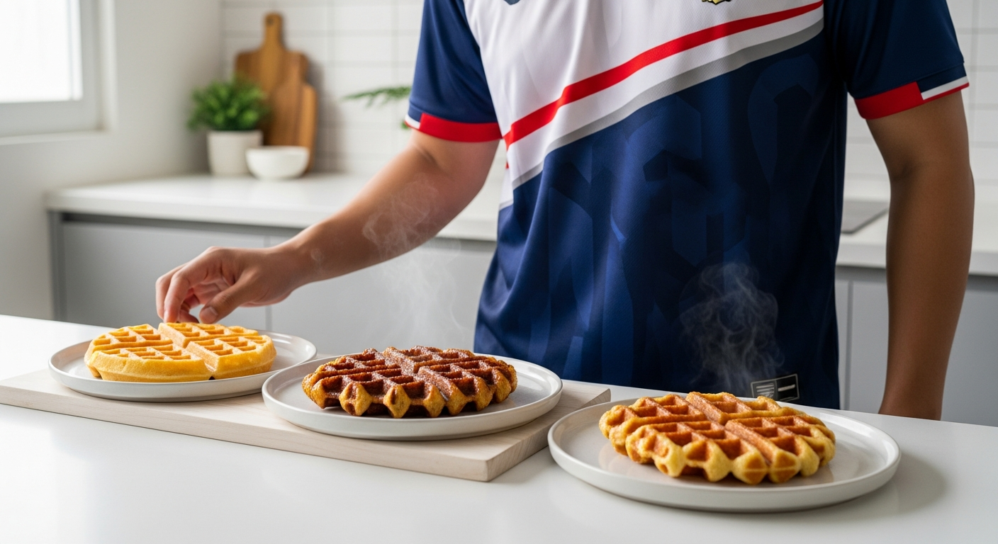 waffle vs mesh jersey