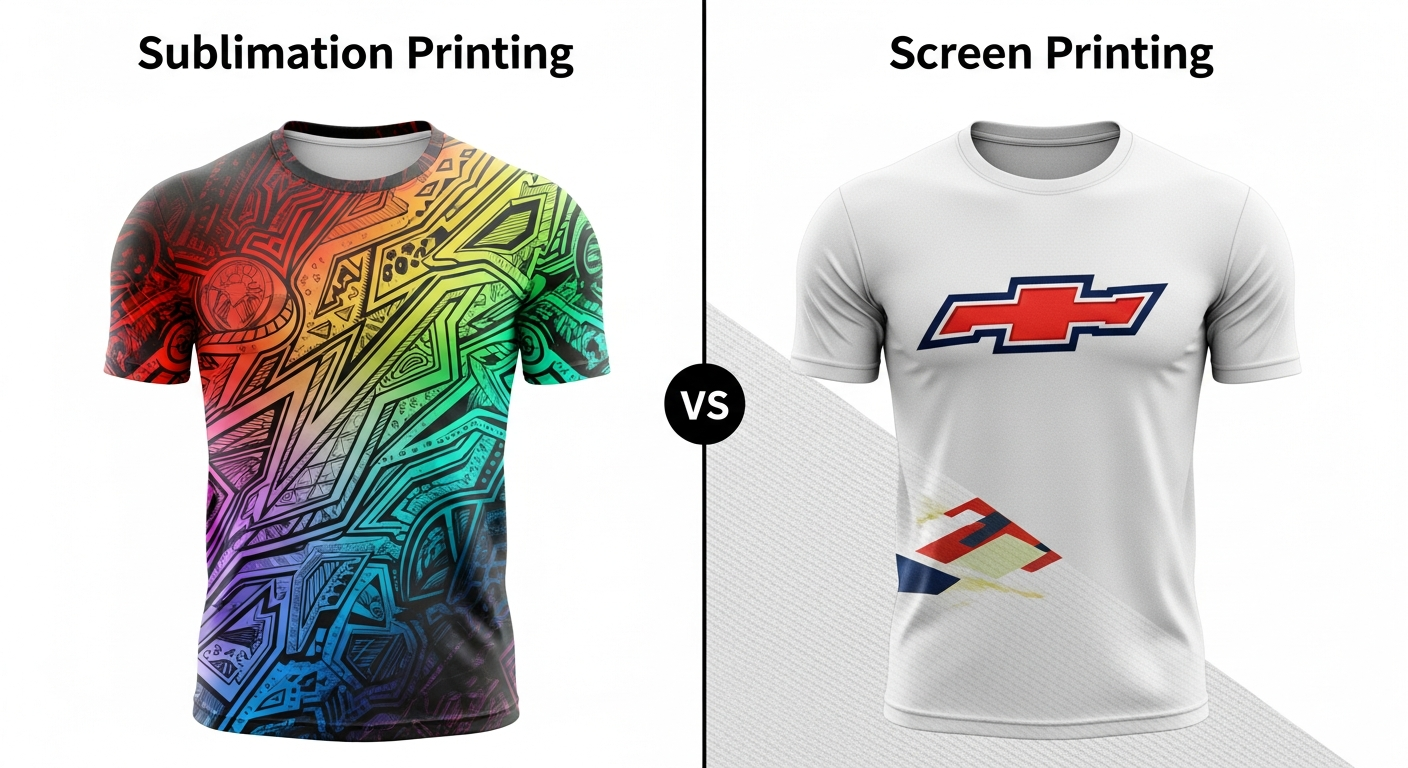 Apa Itu Sablon? - warna jersey sublimasi vs sablon | Natex Vendor
