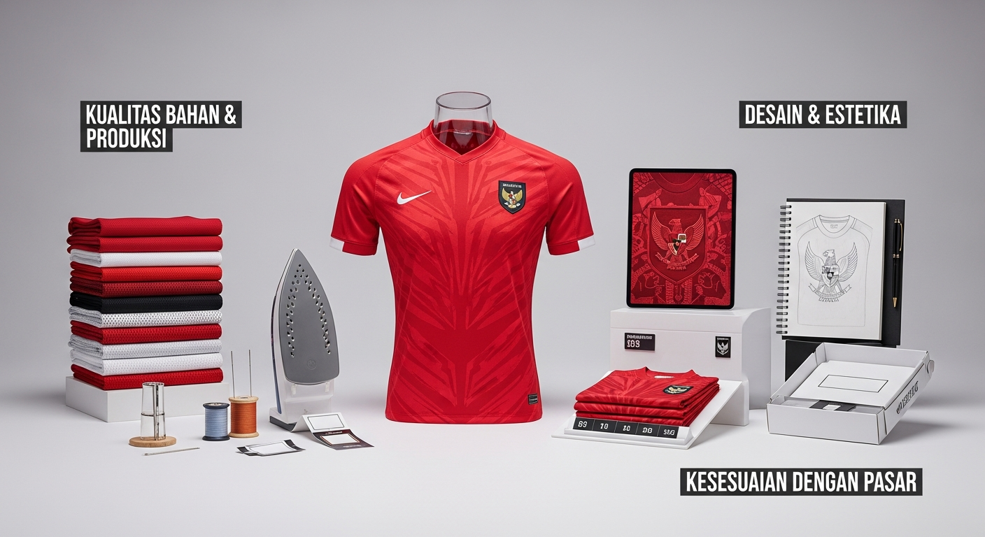 warna jersey tim Indonesia populer