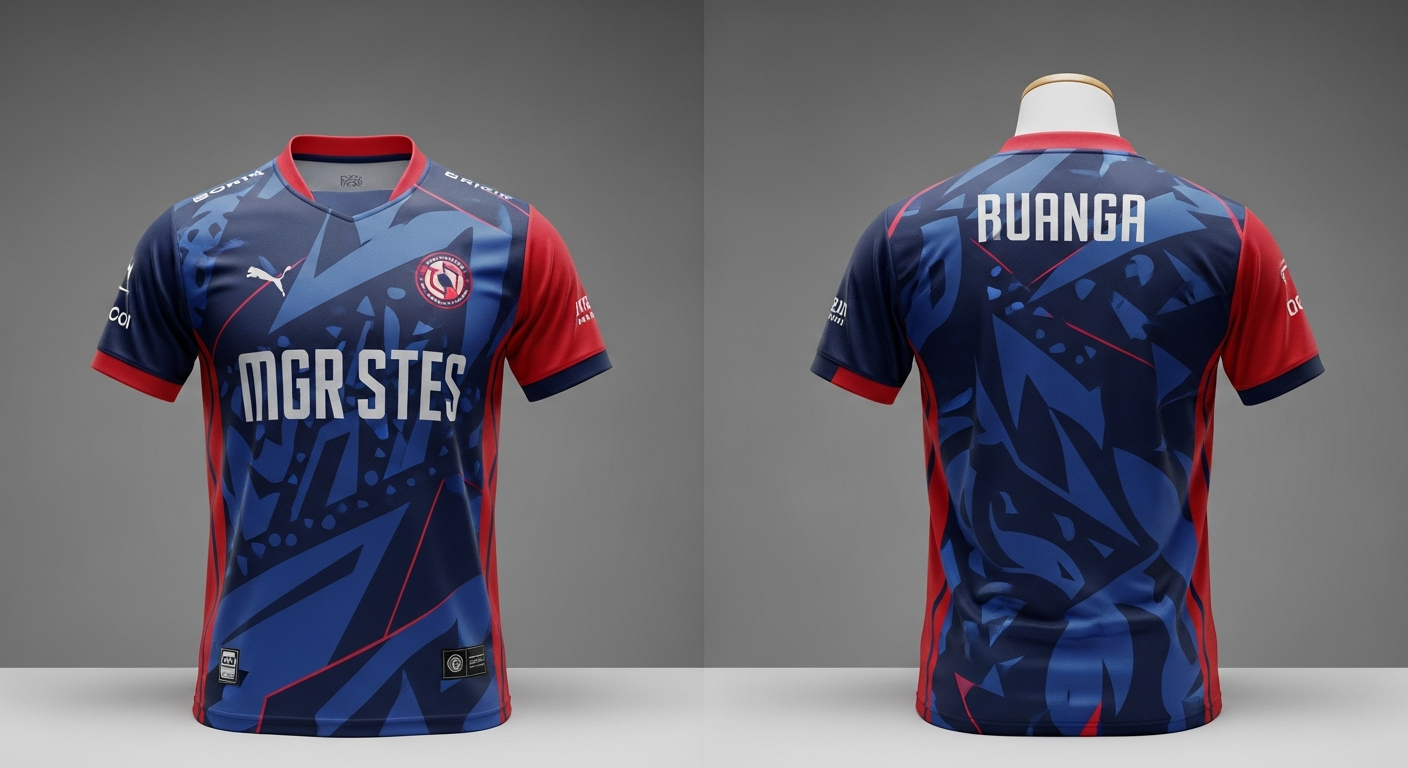 warna jersey untuk tim esport