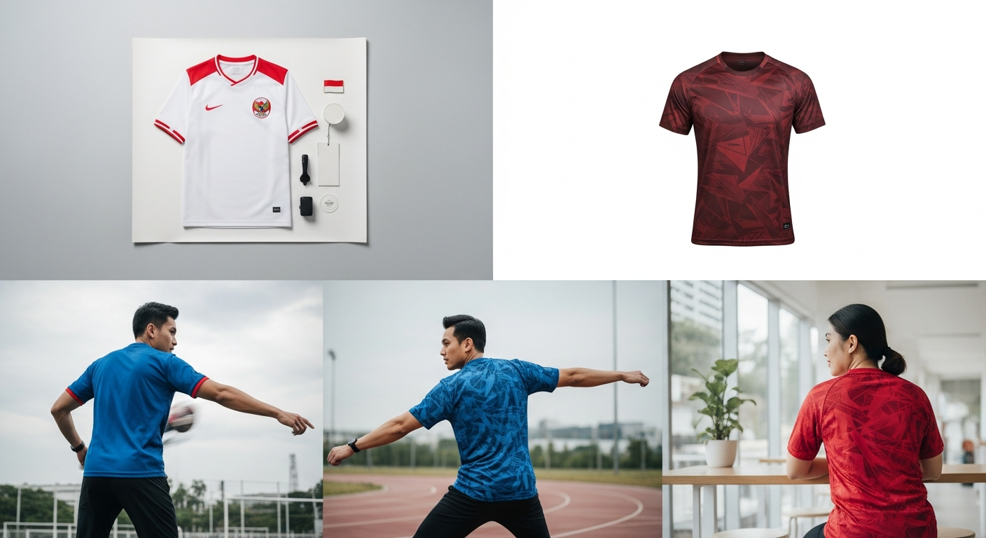 warna jersey untuk tim futsal