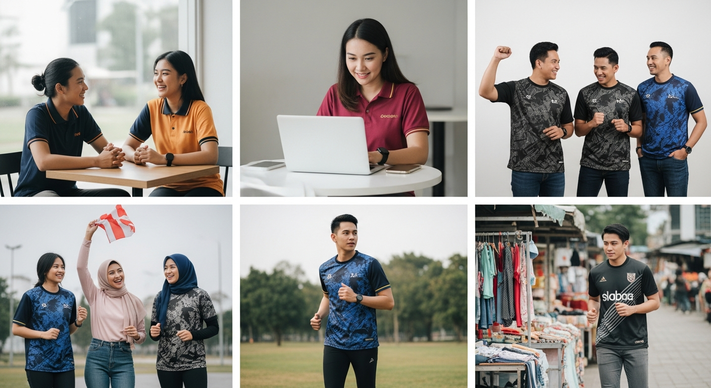 warna jersey yang cocok kulit sawo matang