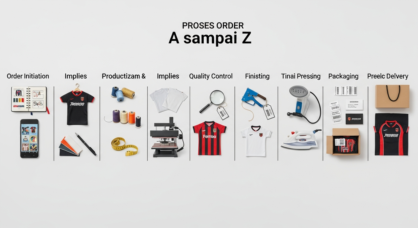 Proses Order dari A sampai Z - white label jersey partai kecil | Natex Vendor