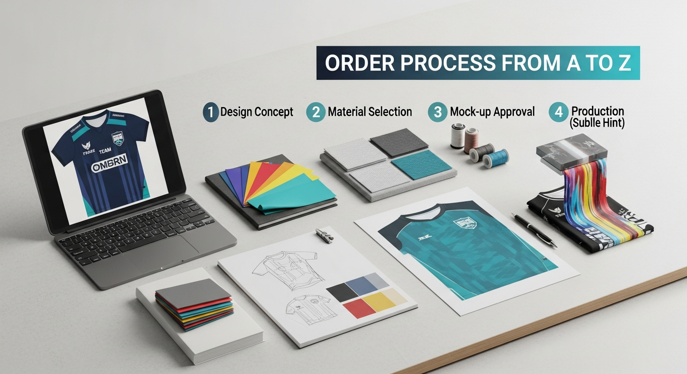 Proses Order dari A sampai Z - white label jersey reseller | Natex Vendor